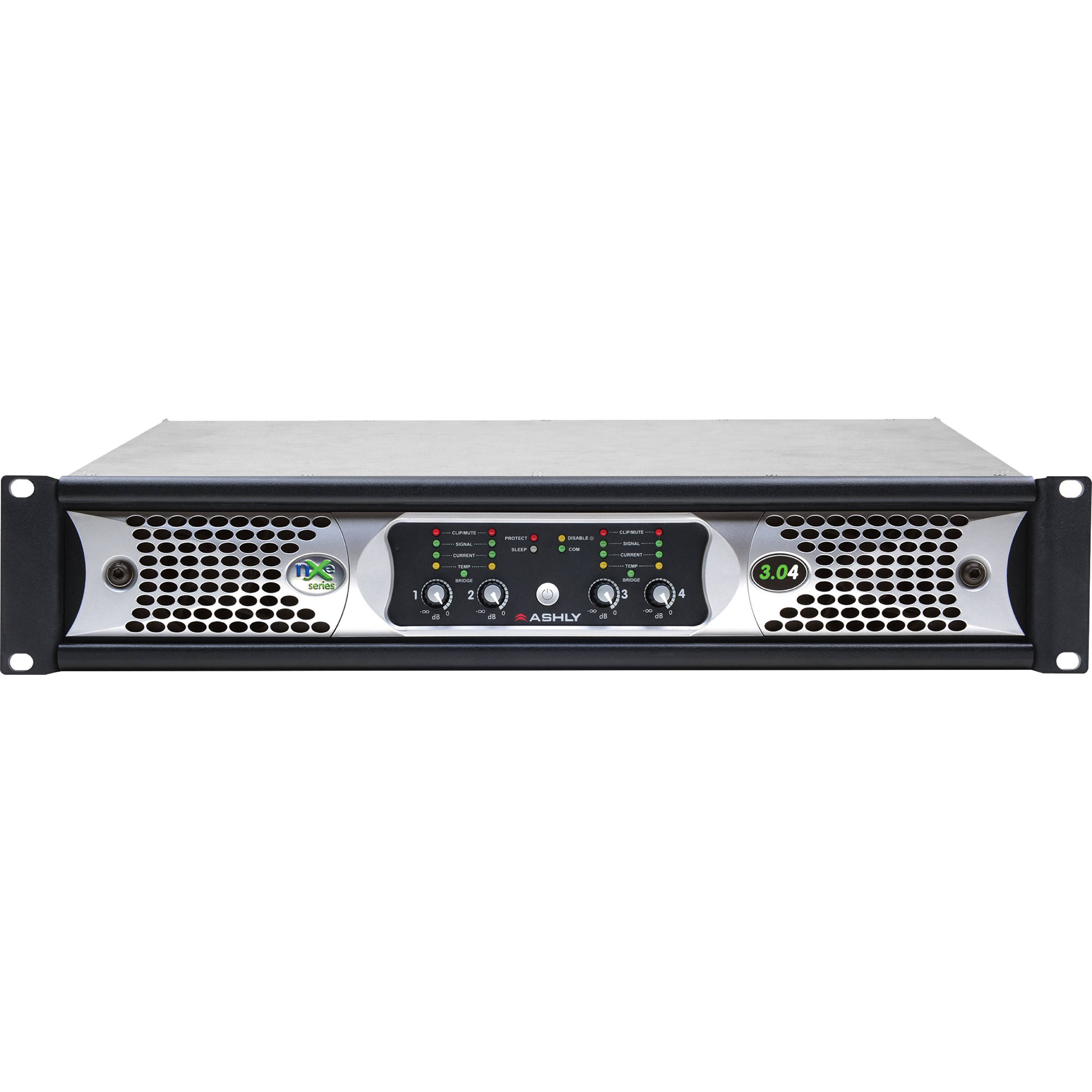 Ashly nXe3.04 4-Channel Network Power Amplifier 3000W at 2 Ohm