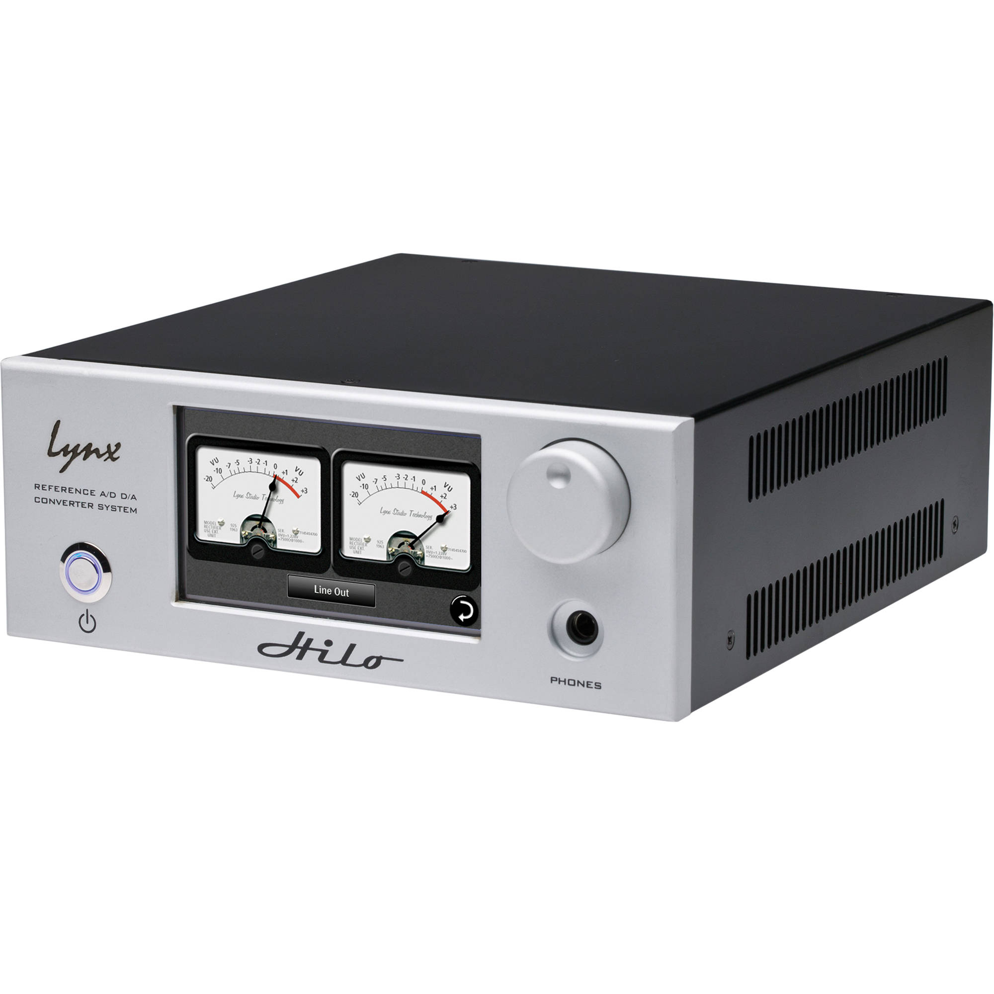 Lynx Studio Technology HILO-TB Hilo TB Reference A/D D/A Converter System with Thunderbolt Silver