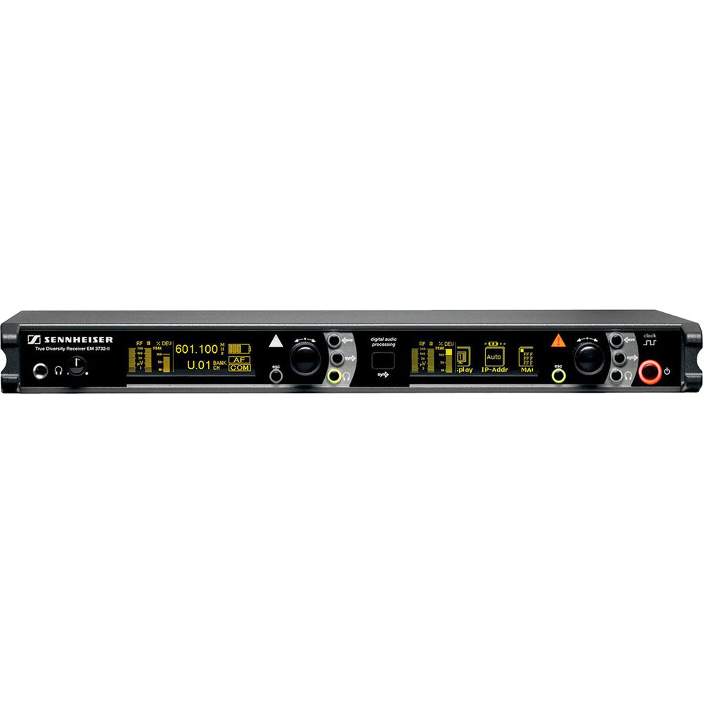 Sennheiser EM 3732-II L 3000 Series Dual Channel Diversity Receiver 470-638 RANGE L
