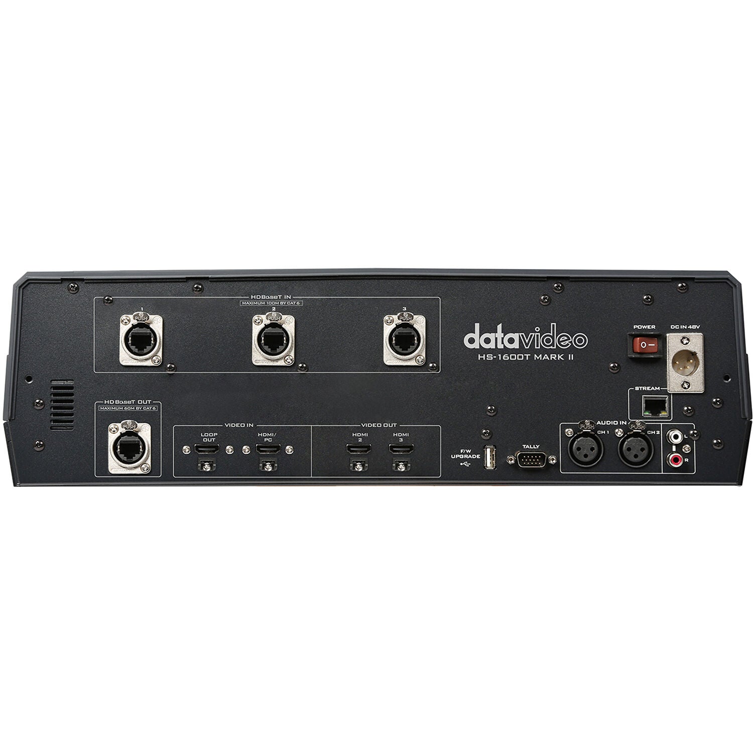 Datavideo HS-1600T-3C140TM HDBaseT Mobile Cast Kit with 3x PTC-140T and Wall Mounts