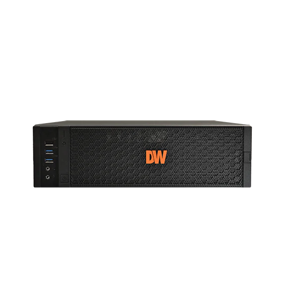 Digital Watchdog DW-DX1VSTK48 Blackjack DX Server 4TB +8 MEGApix 4MP Turret Cameras