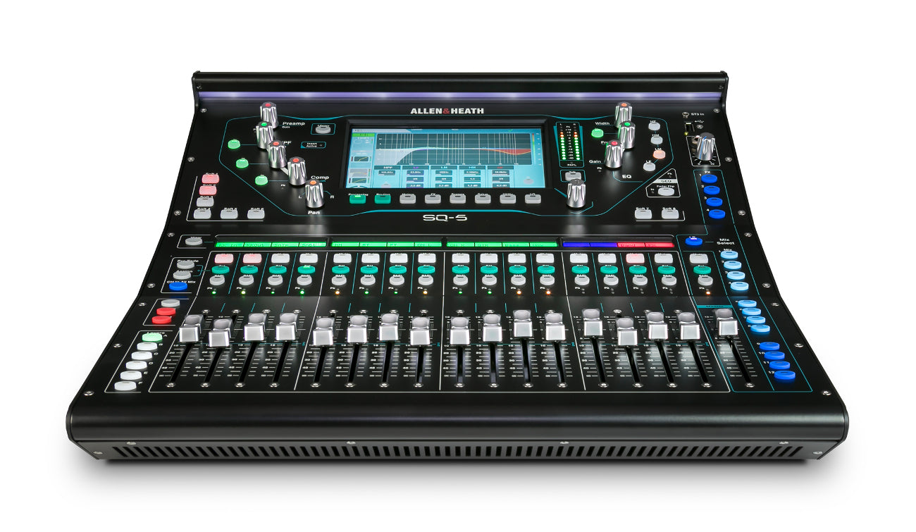 Allen & Heath SQ-5 48-Channel Digital Mixer with 17 Faders