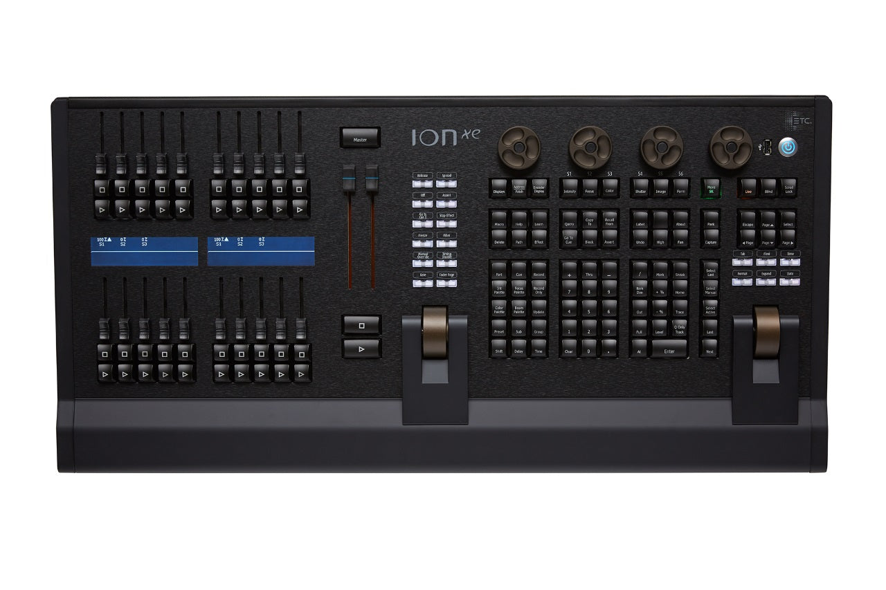 ETC Ion XE 20 - 2K Lighting Control Console with 2048 Outputs and 20 Faders