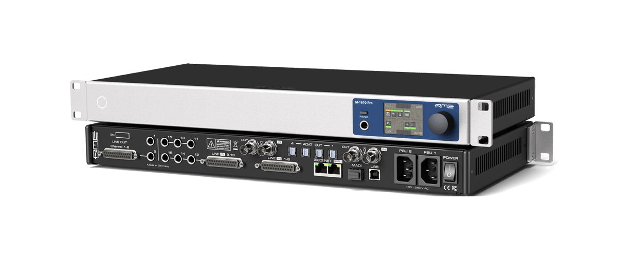 RME M-1610 Pro 16x10 AVB Audio Interface