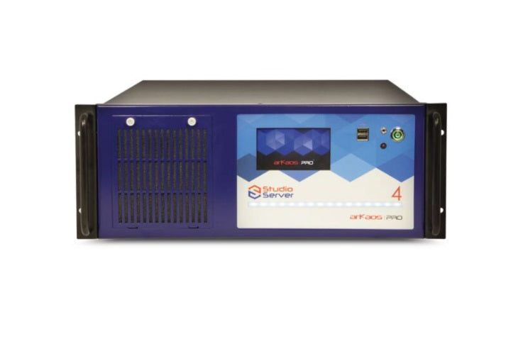 ArKaos AKSTUDIOSERVER Media Server with Four Outputs and Media Master Pro