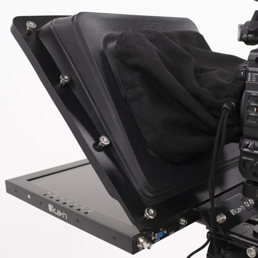 ikan PT4700-PEDESTAL-TK 17" Teleprompter, Pedestal & Dolly Turnkey w/ Travel Case