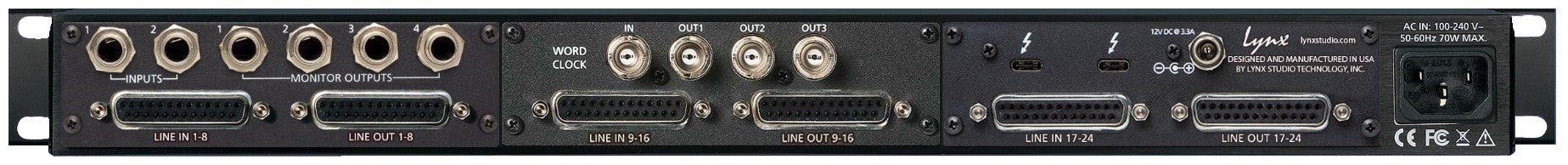 Lynx Studio Technology LYN-AN24M24-TB3 Aurora(n) DA/AD Converter Custom Configuration