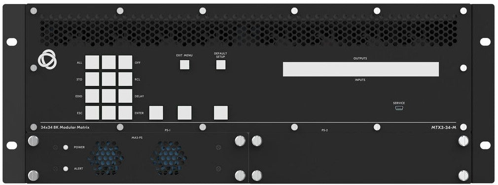 Kramer MTX3-34-M 34x34 8K-Ready Flexible Modular Matrix Chassis