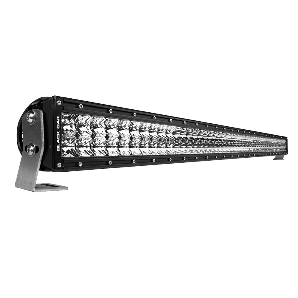 Black Oak Pro Series 3.0 Double Row 50" LED Light Bar - Combo Optics - Black Housing