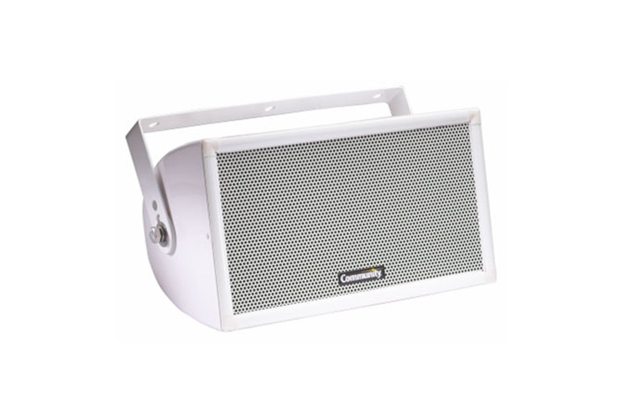 Biamp Community W2-2W8WT Dual 8" 2-Way Speaker 200W, Weather Resistant, White