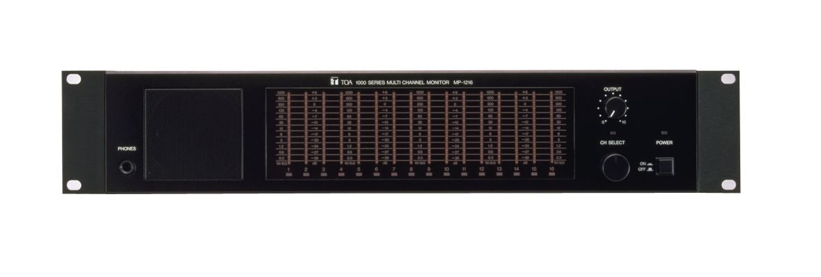 TOA MP-1216 US 16-Channel Active Monitor Panel