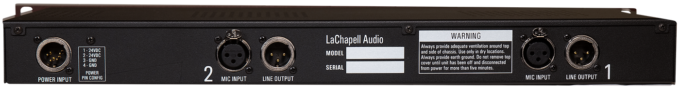 LaChapell Audio 983S 2-Channel Tube Microphone Preamplifier with Equalizer