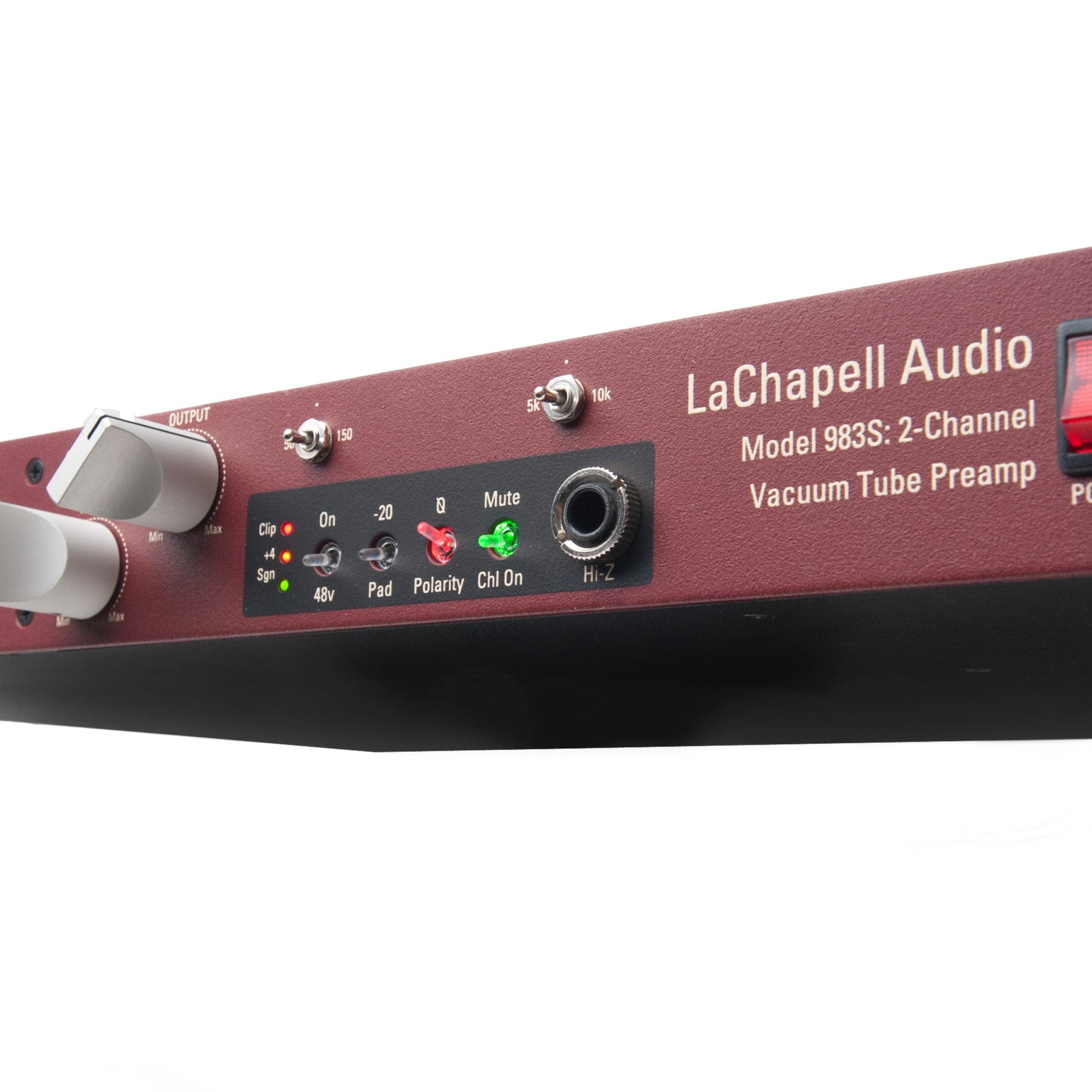 LaChapell Audio 983S 2-Channel Tube Microphone Preamplifier with Equalizer