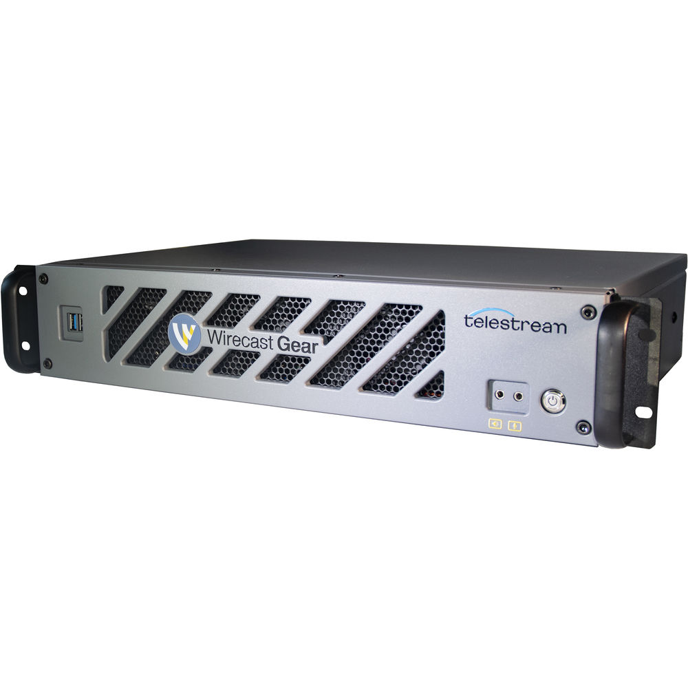 Telestream WCGEAR320 Live Streaming Production System, 1TB Storage, 4x SDI Input