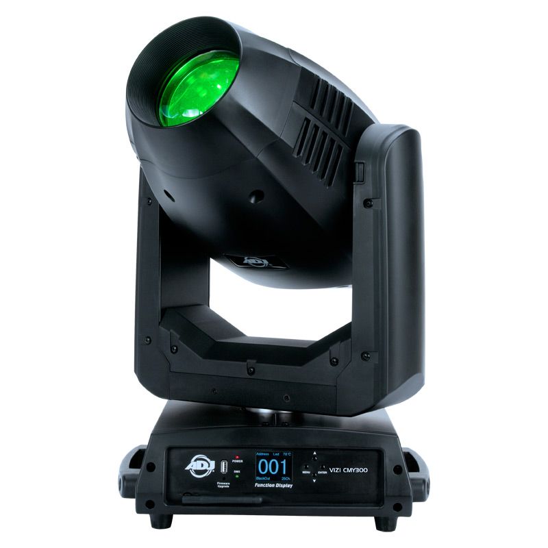 ADJ Vizi CMY300 300w LED Hybrid Moving Head Beam, Spot, Wash Fixture with Zoom and CMY Color