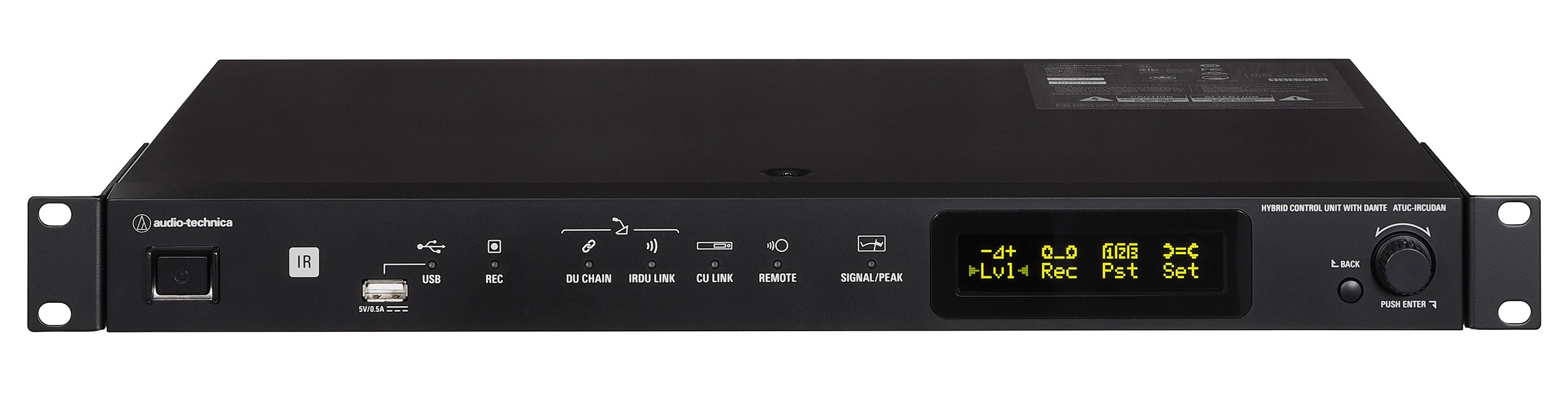 Audio-Technica ATUC-IRCUDAN Hybrid Discussion System Control Unit with DANTE for ATUC-IR