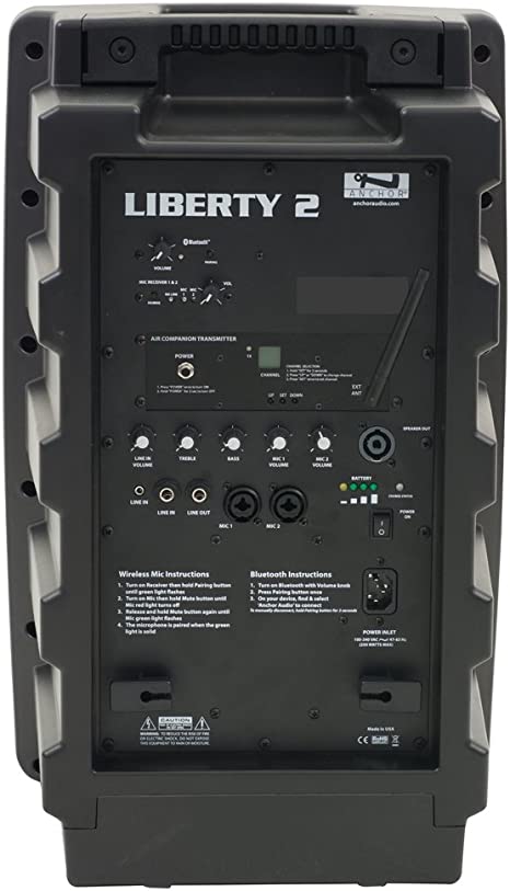 Anchor LIB-DP2-AIR Liberty 2 Deluxe Package - LIB2-XU2, LIB2-AIR, 2x SS-550, 2x Wireless Mic
