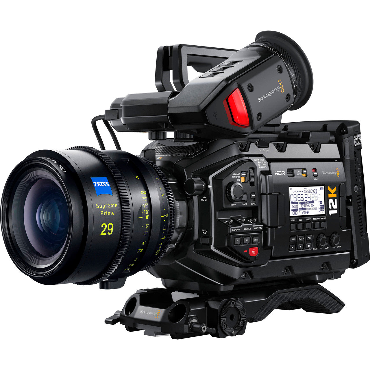 Blackmagic Design URSA Mini Pro 12K Cinema Camera with Cinematic Super 35 Sensor, Body Only