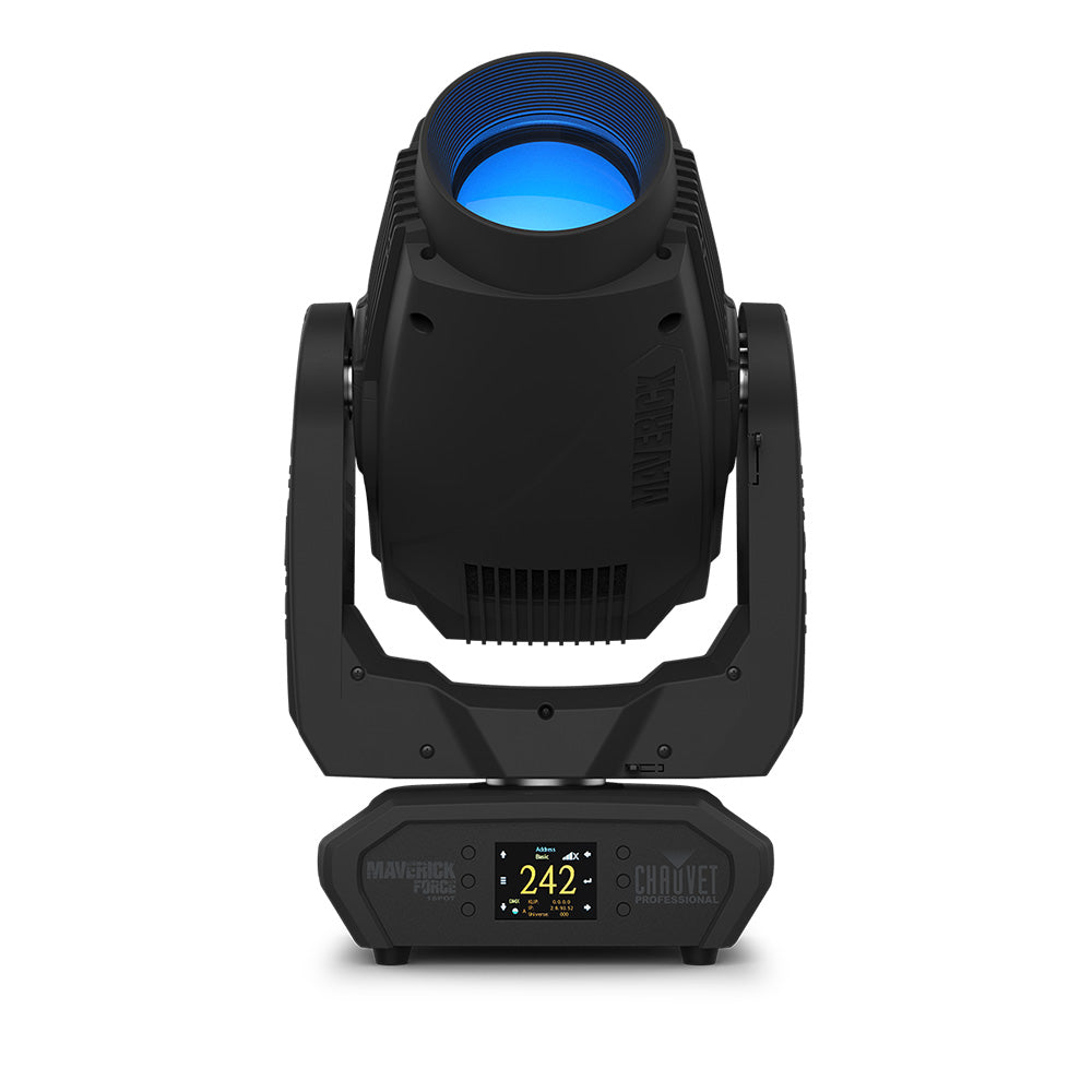 Chauvet Pro Maverick Force 1 Spot Moving Head Fixture, 470W LED, 20,000+ Lumen, 6.3 to 54.4 Degree Zoom