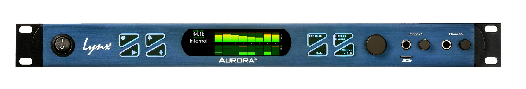 Lynx Studio Technology AURORA-N-8-DNT Aurora (n) 8 Dante 8-channel 24-bit / 192 kHz A/D D/A Converter System [Dante]