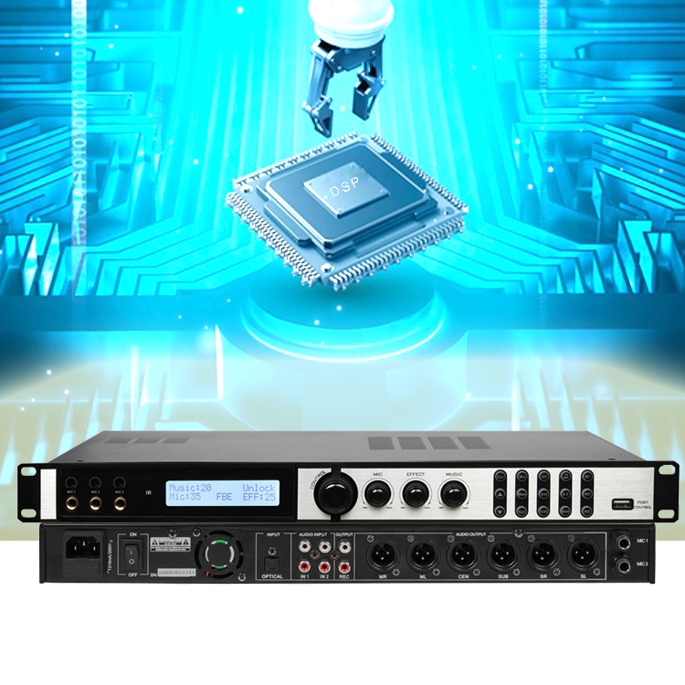 Digital Audio Processor 4 Input 8 Output Ad48 Professional Sound System ...