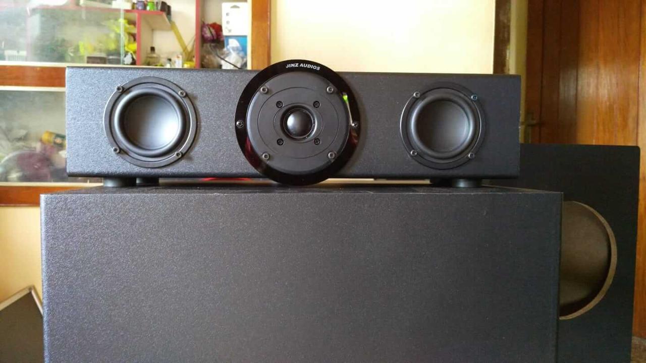 Center channel speaker