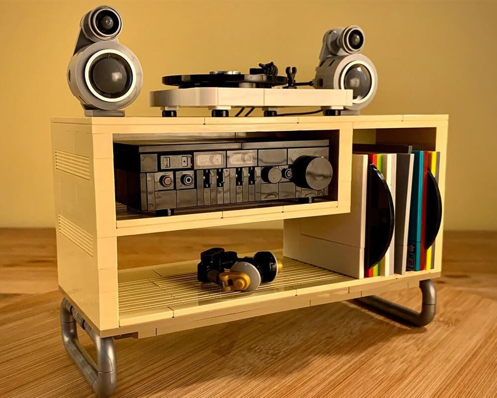 LEGO MOC Vinyl Sound System / Listening Station, by Zachary Steinman by ... LEGO MOC Vinyl Sound System / Listening Station, by Zachary Steinman by ...