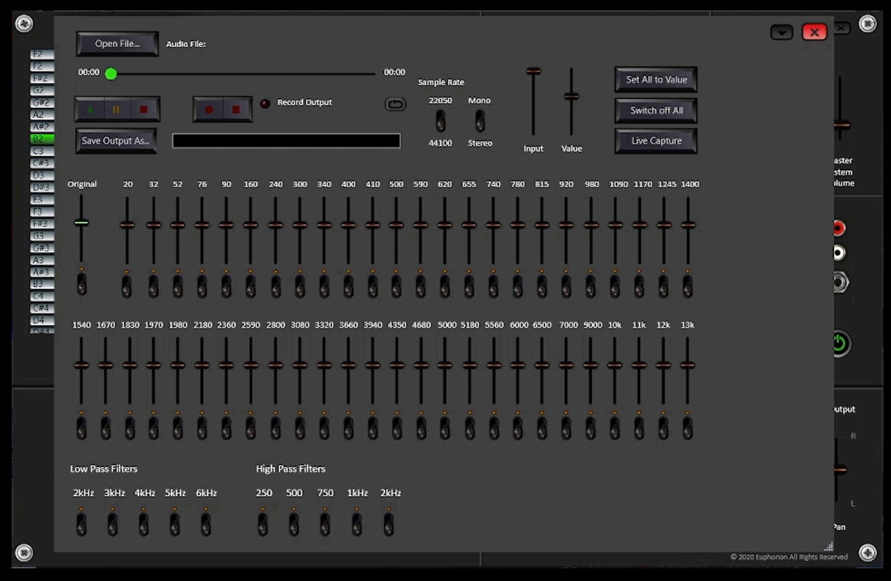 Digital Audio Equalizer Software | Harmonic Equalizer