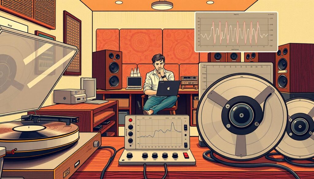 Analog audio sound quality metrics