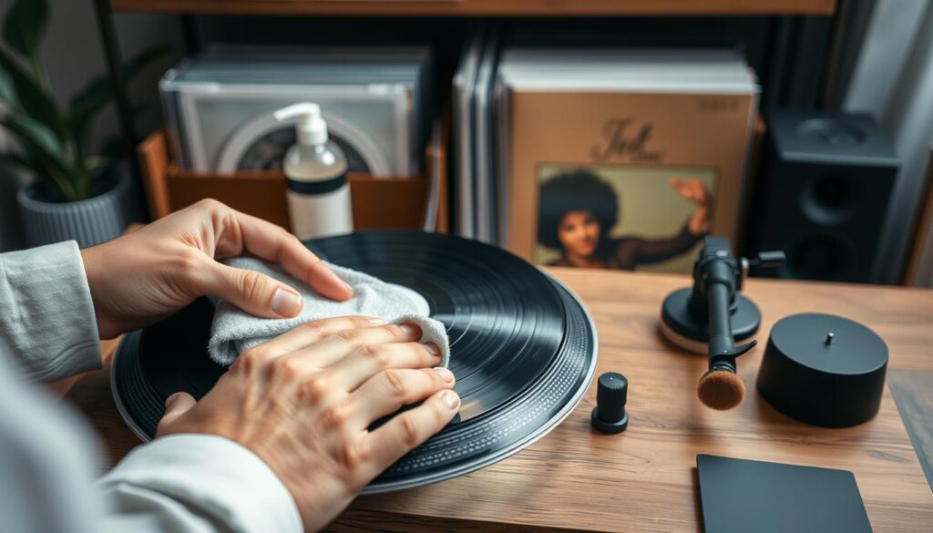Maintenance and care for a turntable