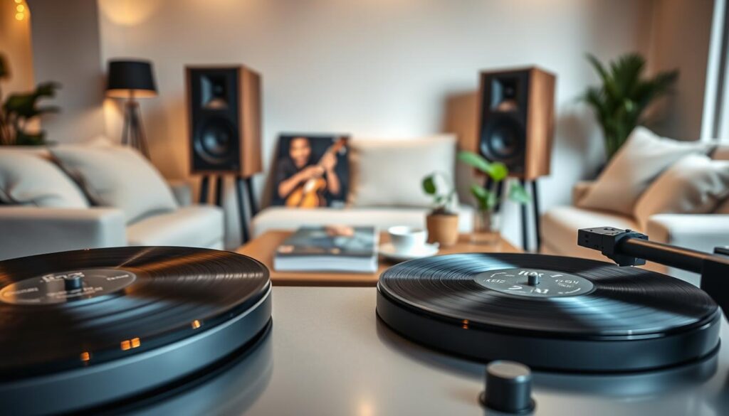 Turntable setup