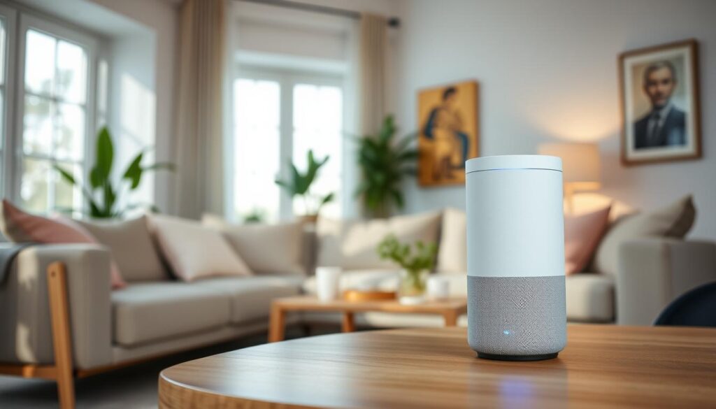 Voice-controlled speaker