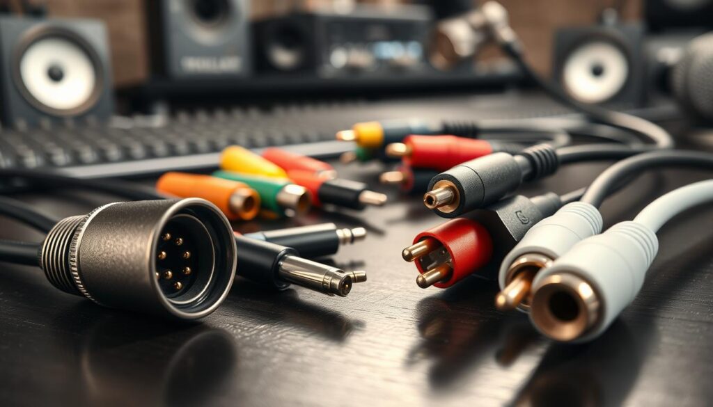 Audio cables for professional sound equipment