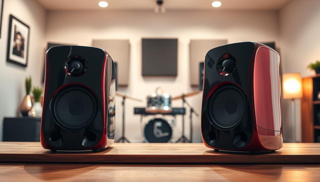 Powered speakers