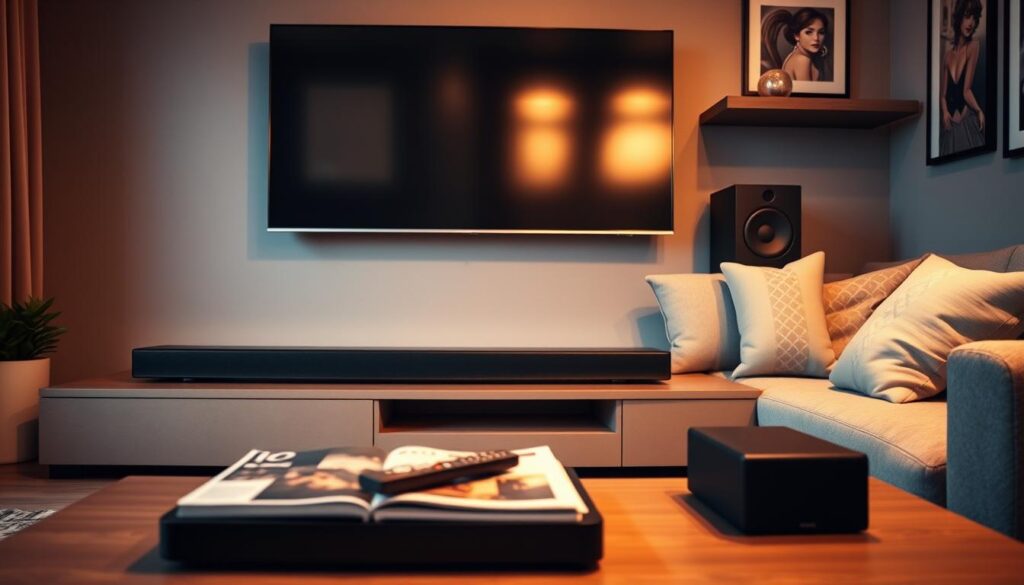Soundbar with subwoofer