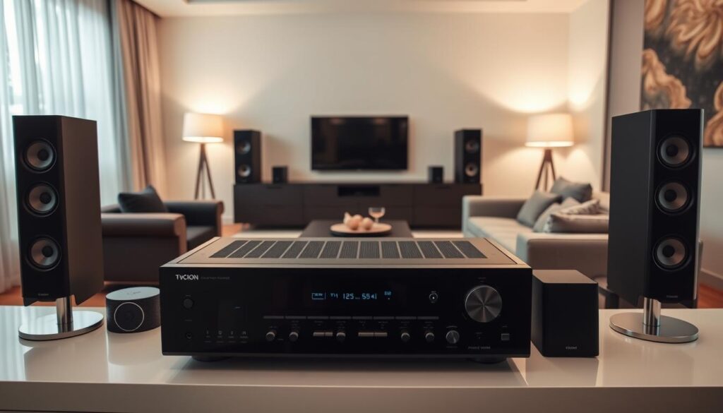 Surround sound setup