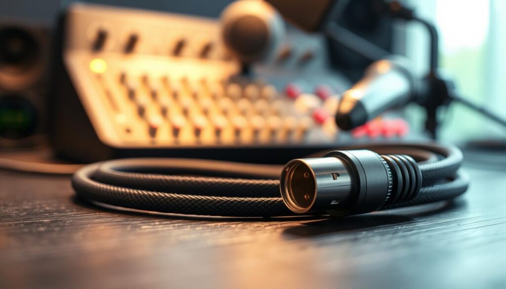 XLR microphone cord