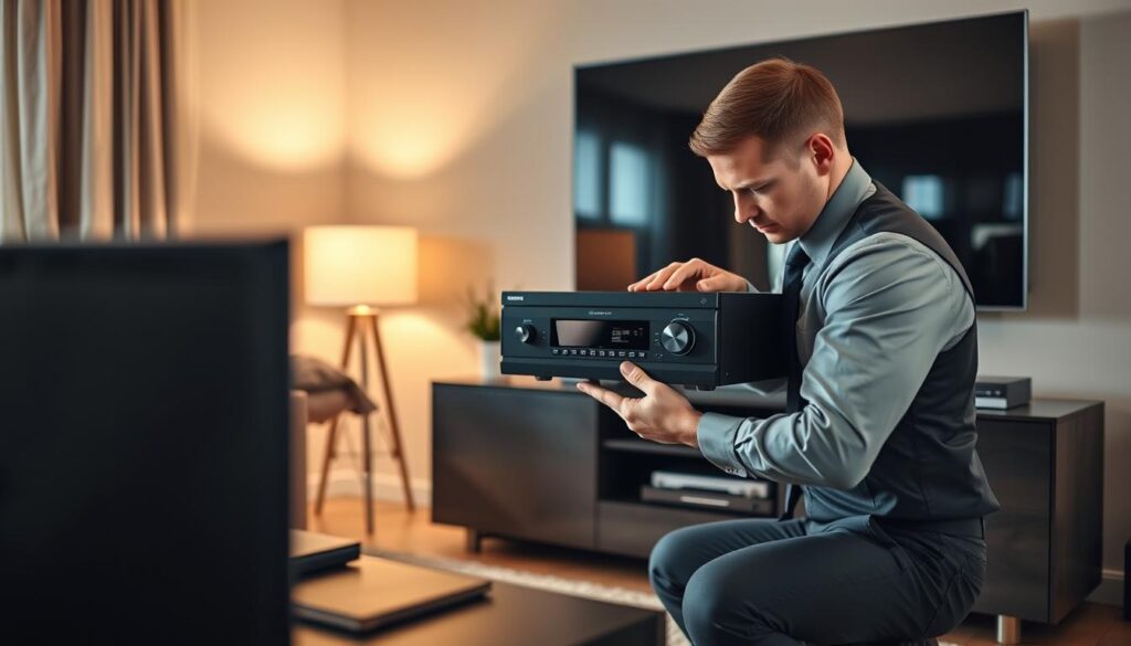 audio receiver installation audio receiver installation