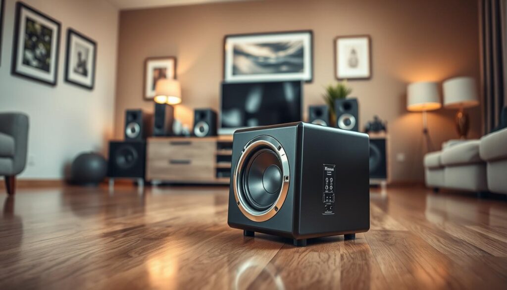 compact powered subwoofer
