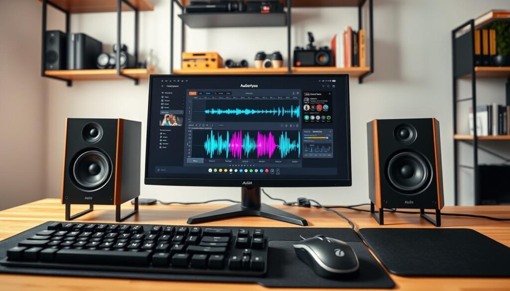 computer speaker setup