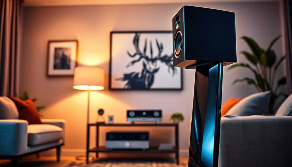 floor speaker stand