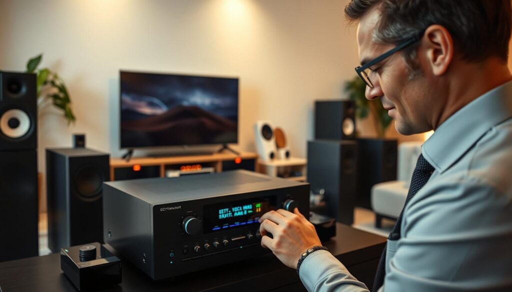 how to configure receiver