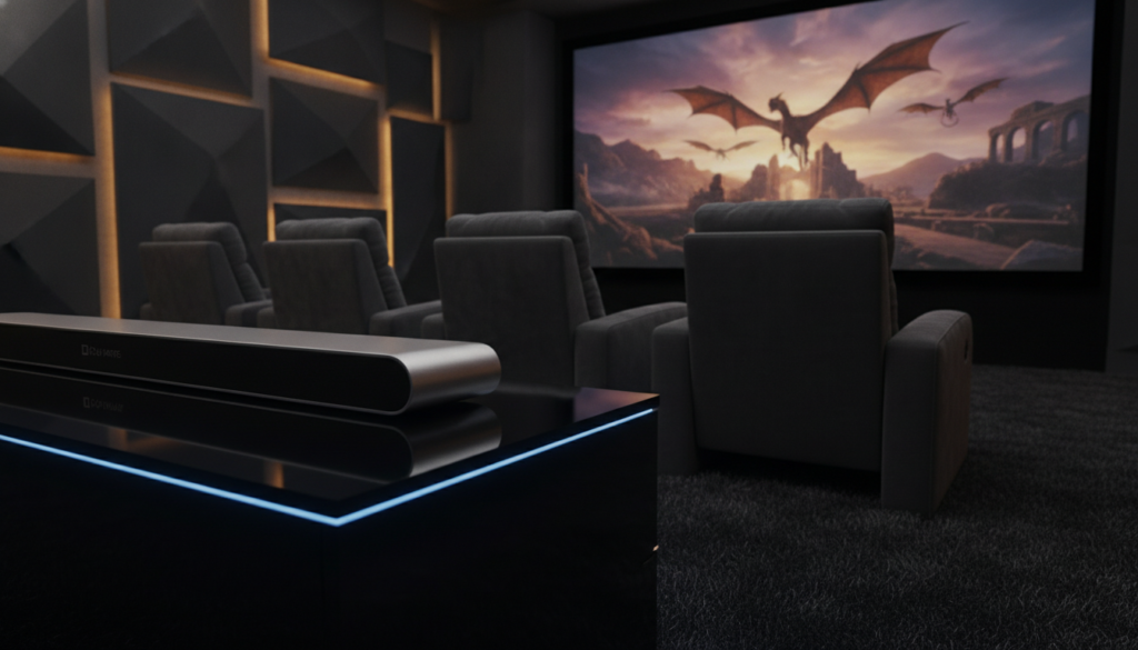 Dolby Atmos soundbar for home theater