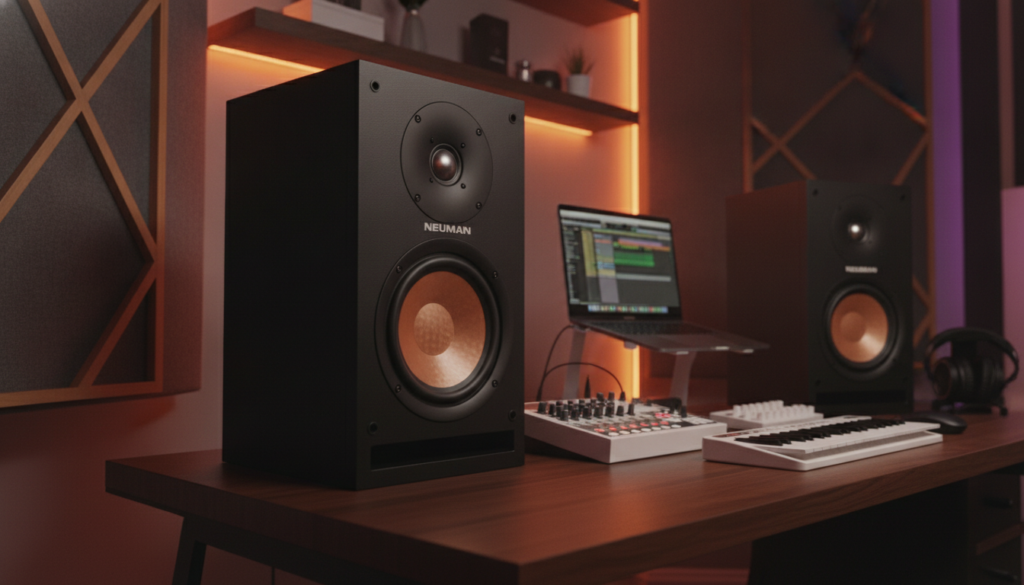 high-quality studio monitors