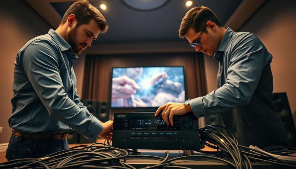 professional AV installation