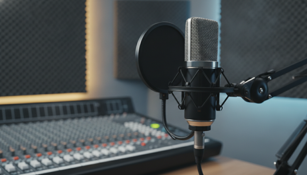 studio condenser microphone
